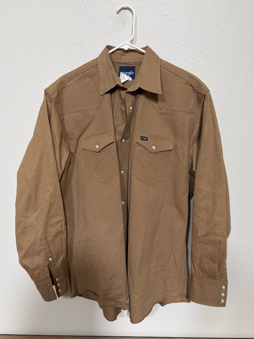 Wrangler Men's Snap Front Western shirt-size 2XLT